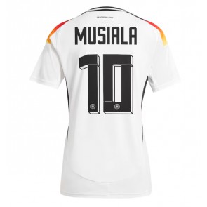 Tyskland Jamal Musiala #10 Replika Hjemmebanetrøje Dame EM 2024 Kortærmet
